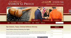 Desktop Screenshot of preececriminallaw.com